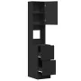 Mueble de cocina madera de ingeniería negro 35x50x180 cm de , Armarios de cocina - Ref: Foro24-840759, Precio: 115,68 €, Desc...