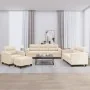Juego de sofás con cojines 4 piezas tela microfibra beige von , Sofas - Ref: Foro24-3202301, Preis: 855,97 €, Rabatt: %