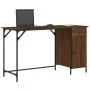 Escritorio ordenador madera ingeniería roble marrón 131x48x75cm by , Desks - Ref: Foro24-836222, Price: 89,43 €, Discount: %