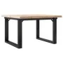 Mesa de centro marco O madera maciza pino y acero 60x60x40,5 cm von , Küchen- und Esstische - Ref: Foro24-3282726, Preis: 73,...