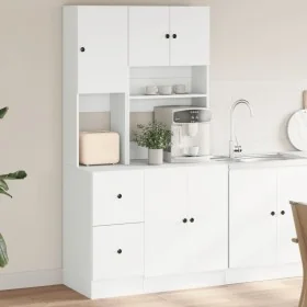 Mueble de cocina madera de ingeniería blanco 95x50x180 cm de , Armarios de cocina - Ref: Foro24-3276532, Precio: 297,59 €, De...