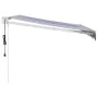 Toldo retráctil automático azul y blanco 3x2,5 m de , Toldos - Ref: Foro24-3154471, Precio: 263,45 €, Descuento: %