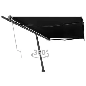 Toldo de pie automático gris antracita 500x300 cm de , Toldos - Ref: Foro24-3069789, Precio: 597,58 €, Descuento: %