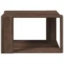 Mesa de centro madera ingeniería marrón roble 51,5x51,5x30 cm de , Mesas de centro - Ref: Foro24-848142, Precio: 43,58 €, Des...