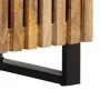 Mueble de TV madera maciza de mango rugosa 105x34x46 cm de , Almacenamiento para CD y DVD - Ref: Foro24-377436, Precio: 124,5...