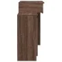 Tocador con luces LED marrón roble 115x37x110,5 cm by , Bedroom Dressers - Ref: Foro24-848233, Price: 124,98 €, Discount: %
