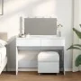 Tocador con luces LED blanco 100x40x120 cm by , Bedroom Dressers - Ref: Foro24-848206, Price: 140,52 €, Discount: %