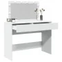 Tocador con luces LED blanco 100x40x120 cm by , Bedroom Dressers - Ref: Foro24-848206, Price: 140,52 €, Discount: %