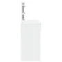 Tocador con luces LED blanco 100x40x120 cm by , Bedroom Dressers - Ref: Foro24-848206, Price: 140,52 €, Discount: %