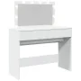 Tocador con luces LED blanco 100x40x120 cm by , Bedroom Dressers - Ref: Foro24-848206, Price: 140,52 €, Discount: %