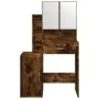 Tocador con mueble roble ahumado 80x35x132 cm von , Schlafzimmerkommoden - Ref: Foro24-848238, Preis: 116,03 €, Rabatt: %