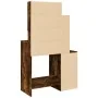 Tocador con mueble roble ahumado 80x35x132 cm von , Schlafzimmerkommoden - Ref: Foro24-848238, Preis: 116,03 €, Rabatt: %