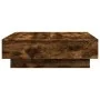 Mesa de centro madera de ingeniería roble ahumado 90x90x28 cm by , Coffee table - Ref: Foro24-848091, Price: 130,39 €, Discou...
