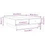 Mesa de centro madera de ingeniería roble ahumado 90x90x28 cm by , Coffee table - Ref: Foro24-848091, Price: 130,39 €, Discou...