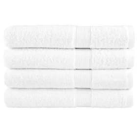 Toallas premium SOLUND 4 unidades blanco 100x200 cm 600 gsm de , Toallas - Ref: Foro24-137141, Precio: 105,35 €, Descuento: %