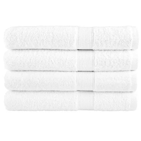 Toallas premium SOLUND 4 unidades blanco 100x200 cm 600 gsm de , Toallas - Ref: Foro24-137141, Precio: 105,35 €, Descuento: %
