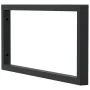 Soportes estante de lavabo 2 uds rectangular acero negro by , Supports and crossbars - Ref: Foro24-4007274, Price: 44,53 €, D...