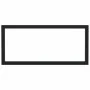 Soportes estante de lavabo 2 uds rectangular acero negro by , Supports and crossbars - Ref: Foro24-4007274, Price: 44,53 €, D...