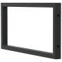 Soportes estante de lavabo 2 uds rectangular acero negro by , Supports and crossbars - Ref: Foro24-4007274, Price: 44,53 €, D...