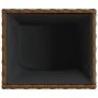 Jardinera de ratán sintético marrón 36x30x32 cm de , Maceteros y jardineras - Ref: Foro24-366426, Precio: 36,36 €, Descuento: %