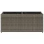 Jardineras con 2 maceteros 2 uds ratán PE gris 72x30x32 cm de , Maceteros y jardineras - Ref: Foro24-3210530, Precio: 86,66 €...