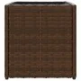 Jardineras 2 unidades ratán sintético marrón 36x30x32 cm de , Maceteros y jardineras - Ref: Foro24-3210532, Precio: 65,24 €, ...