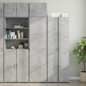 Armario estrecho madera ingeniería gris hormigón 50x42,5x225 cm de , Aparadores - Ref: Foro24-3281304, Precio: 196,50 €, Desc...