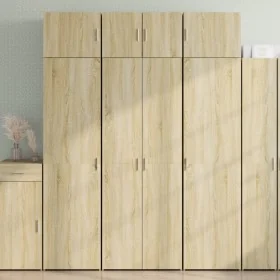 Armario de madera de ingeniería roble Sonoma 70x42,5x225 cm de , Aparadores - Ref: Foro24-3281331, Precio: 248,09 €, Descuent...