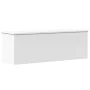 Caja de almacenaje madera de ingeniería blanco 102x35x35 cm de , Baúles de almacenamiento - Ref: Foro24-840688, Precio: 94,15...