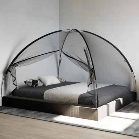 Mosquitera con puertas Mongolia 220 malla negra 200x180x135 cm de , Mosquiteras - Ref: Foro24-4010044, Precio: 26,74 €, Descu...