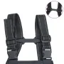 Vadeador de pecho con botas negro talla 38 de , Vadeadores para caza y para pesca - Ref: Foro24-4016981, Precio: 34,07 €, Des...