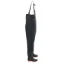 Vadeador de pecho con botas negro talla 45 de , Vadeadores para caza y para pesca - Ref: Foro24-4016988, Precio: 34,36 €, Des...