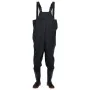 Vadeador de pecho con botas negro talla 40 de , Vadeadores para caza y para pesca - Ref: Foro24-4016983, Precio: 34,07 €, Des...