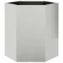 Jardinera hexagonal 46x40x45 cm acero desgastado de , Maceteros y jardineras - Ref: Foro24-851120, Precio: 51,72 €, Descuento: %