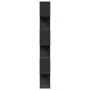Librería divisora 6 niveles madera ingeniería negra 70x24x193cm de , Librerías y estanterías - Ref: Foro24-858085, Precio: 73...