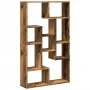 Estantería madera de ingeniería color envejecido 72x20x120 cm de , Librerías y estanterías - Ref: Foro24-858163, Precio: 80,6...