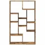 Estantería madera de ingeniería color envejecido 72x20x120 cm de , Librerías y estanterías - Ref: Foro24-858163, Precio: 80,6...
