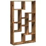 Estantería madera de ingeniería color envejecido 72x20x120 cm de , Librerías y estanterías - Ref: Foro24-858163, Precio: 80,6...