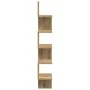 Estantería pared de esquina madera roble artisan 20x20x127,5 cm de , Estantes y estanterías - Ref: Foro24-856615, Precio: 38,...
