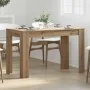 Mesa de Comedor Roble Artesano 120x60x76cm madera reconstituida by , Kitchen and dining tables - Ref: Foro24-855841, Price: 9...