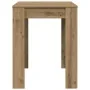 Mesa de Comedor Roble Artesano 120x60x76cm madera reconstituida by , Kitchen and dining tables - Ref: Foro24-855841, Price: 9...