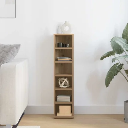 Mueble de CD madera de ingeniería roble artisan 21x20x88 cm de , Almacenamiento para CD y DVD - Ref: Foro24-855829, Precio: 4...