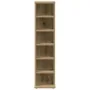 Mueble de CD madera de ingeniería roble artisan 21x20x88 cm de , Almacenamiento para CD y DVD - Ref: Foro24-855829, Precio: 4...
