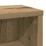 Mueble de CD madera de ingeniería roble artisan 21x20x88 cm de , Almacenamiento para CD y DVD - Ref: Foro24-855829, Precio: 4...