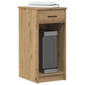 Torre de ordenador con cajón roble artesanal 35x45x77 cm von , Schreibtische - Ref: Foro24-858748, Preis: 56,75 €, Rabatt: %