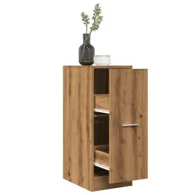 Armario botiquín madera ingeniería roble artisian 30x41x77,5 cm by , Lockers and storage cabinets - Ref: Foro24-855159, Price...