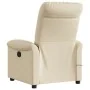 Sillón reclinable de masaje eléctrico tela color crema by , Armchairs - Ref: Foro24-3303252, Price: 289,00 €, Discount: %