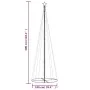Árbol de Navidad cónico 310 LED blanco cálido 100x300 cm de , Arboles de navidad - Ref: Foro24-343490, Precio: 56,72 €, Descu...