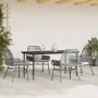 Juego comedor jardín 5 pzas cojines ratán sintético vidrio gris de , Conjuntos de jardín - Ref: Foro24-3334481, Precio: 412,7...