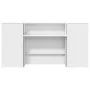 Mostrador de recepción blanco 200x50x103,5 cm madera ingeniería de , Escritorios - Ref: Foro24-3324214, Precio: 290,53 €, Des...